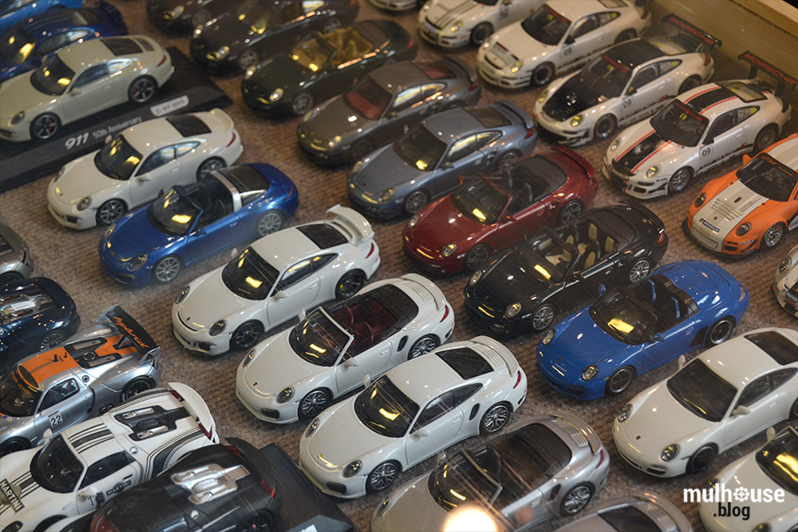 Festival des véhicules anciens -Mulhouse - Porsches miniatures