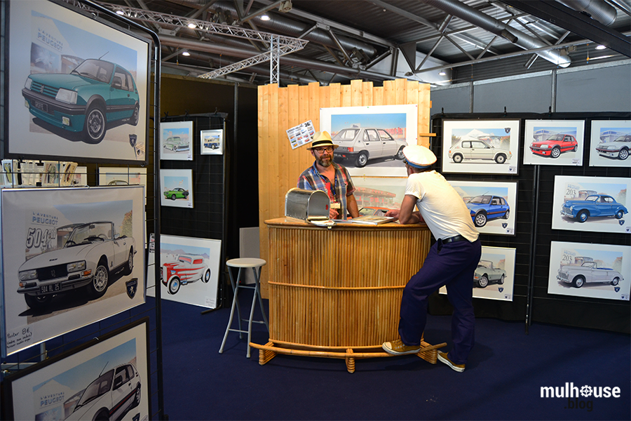 Festival des véhicules anciens -Mulhouse -Stand Image et technique