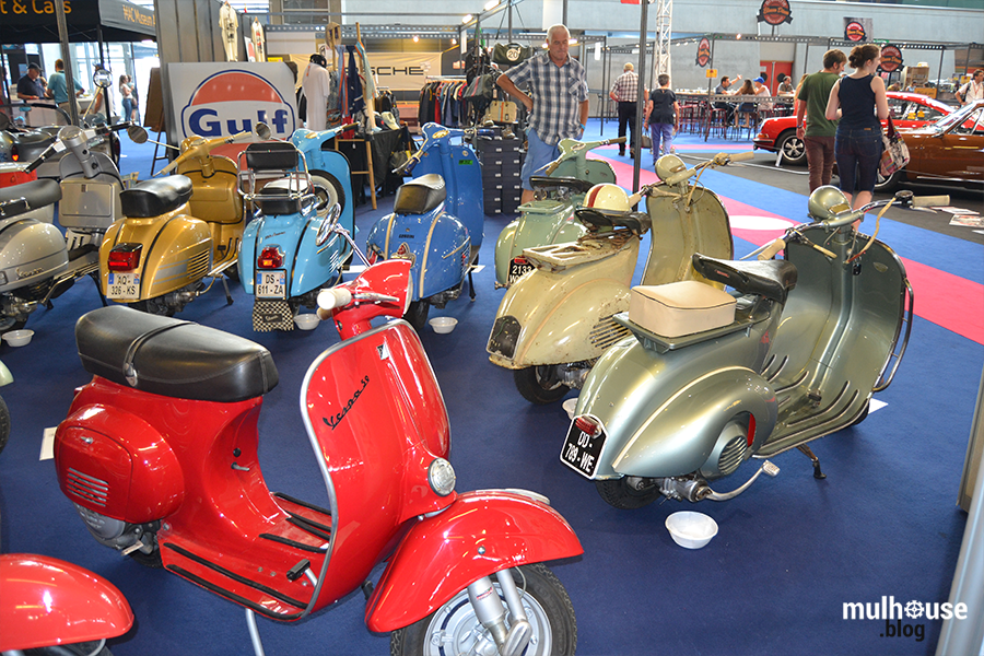 Festival des véhicules anciens -Mulhouse -vespa 2